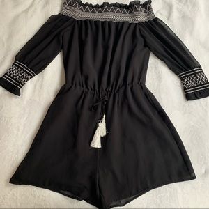 Off The Shoulder Romper